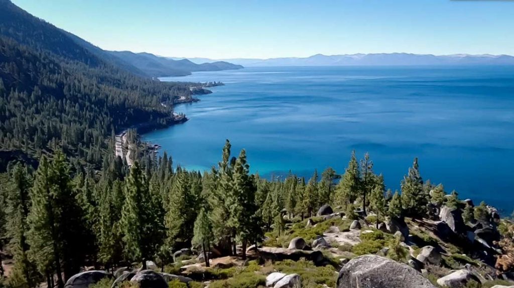vista view of Lake Tahoe
